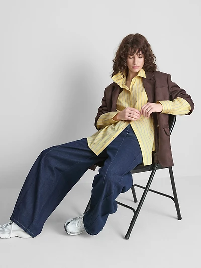 The Primark Scene | Oversized Striped Shirt