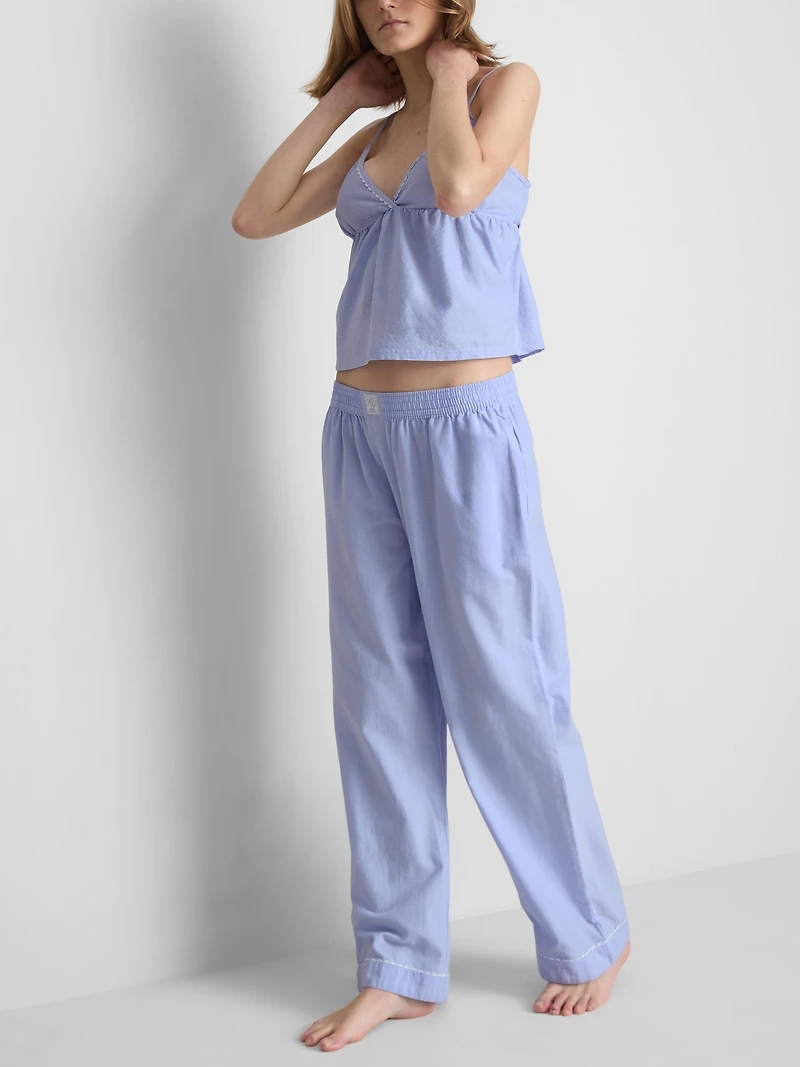Stacey Solomon Woven Cotton Pajama Bottoms