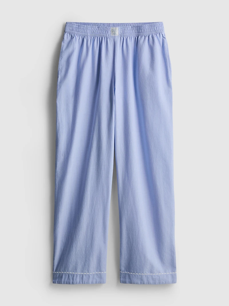 Stacey Solomon Woven Cotton Pajama Bottoms