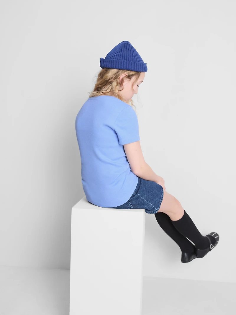 7-15yrs | Ribbed T-Shirt