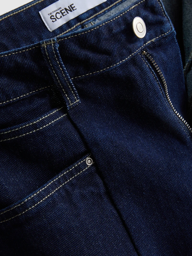 The Primark Scene | Cotton Denim Barrel-Leg Jeans