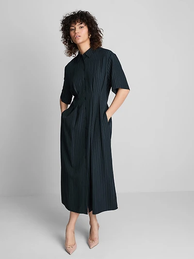 Midi Shirt Dress