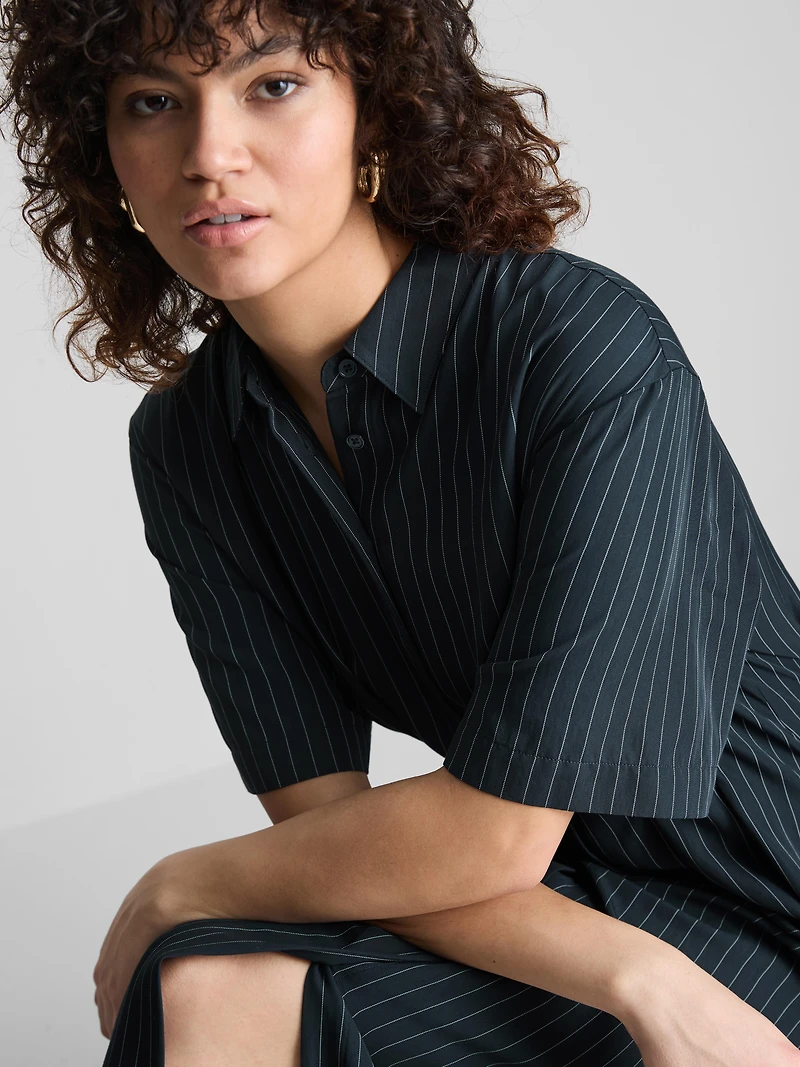 Midi Shirt Dress