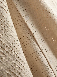 Checkerboard Crochet Shirt