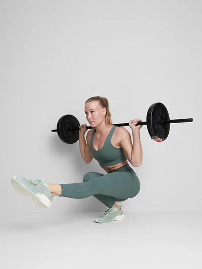 Women's Green BodySculpt Mid Rise Leggings