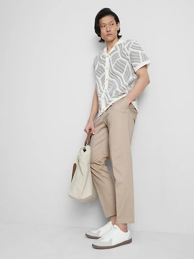 The Edit Slim Fit Peached Pants