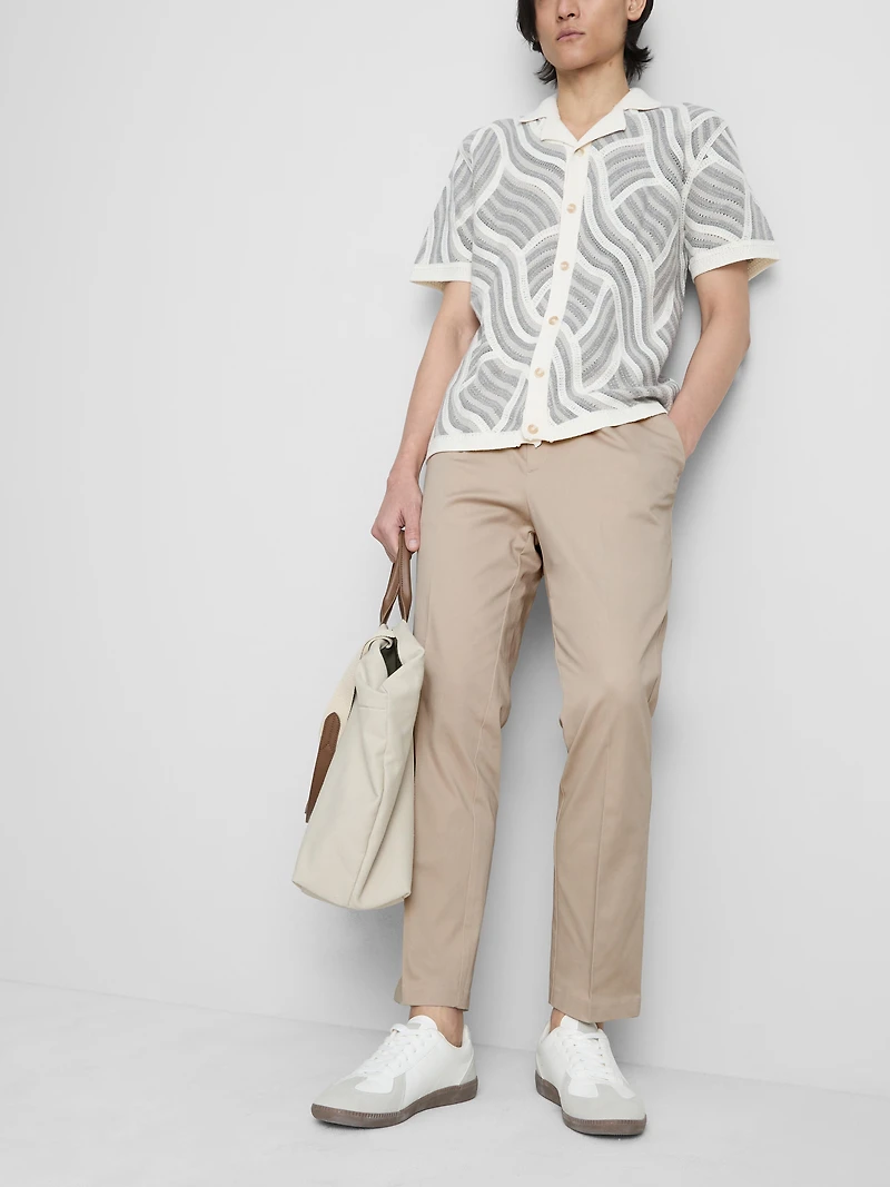 The Edit Slim Fit Peached Pants