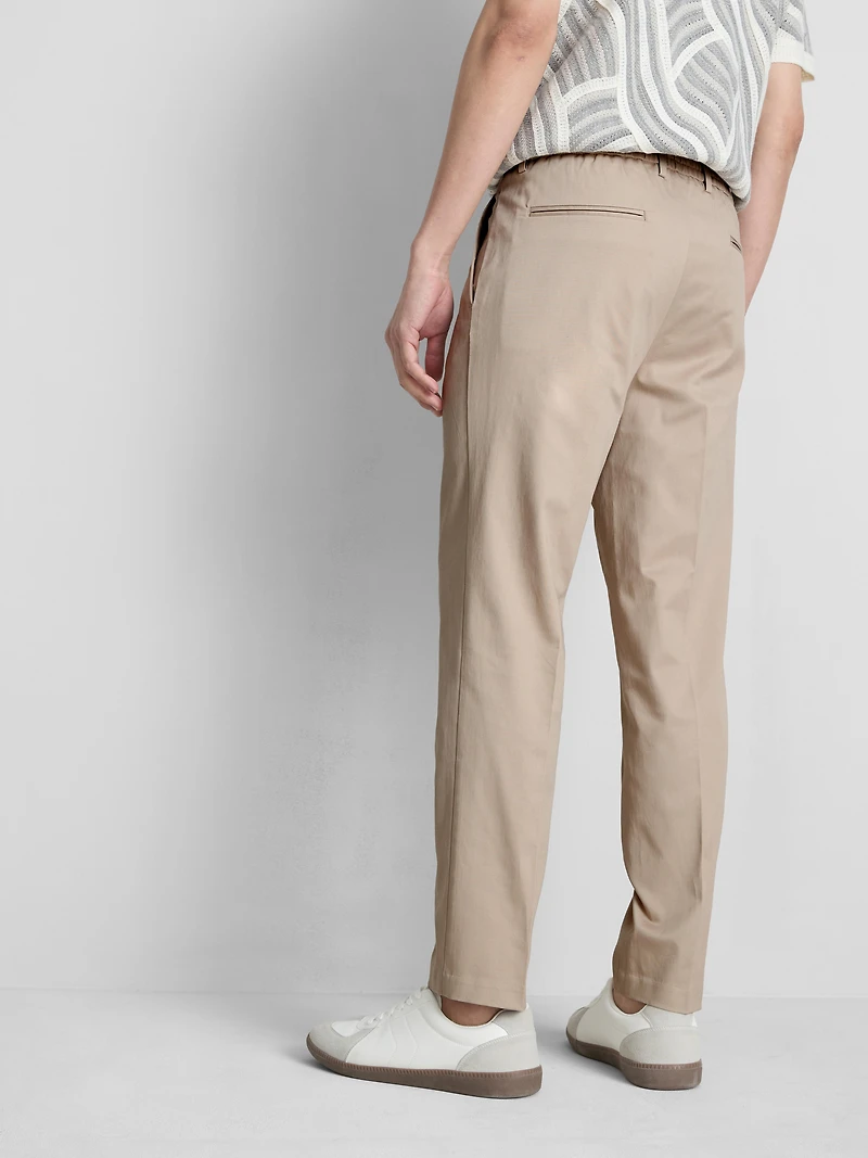 The Edit Slim Fit Peached Pants