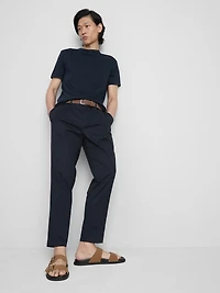 The Edit Slim Fit Peached Pants
