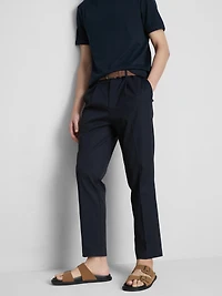 The Edit Slim Fit Peached Pants