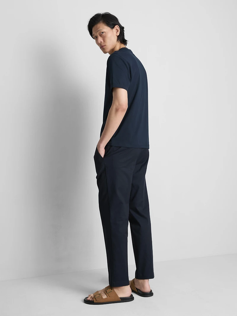 The Edit Slim Fit Peached Pants