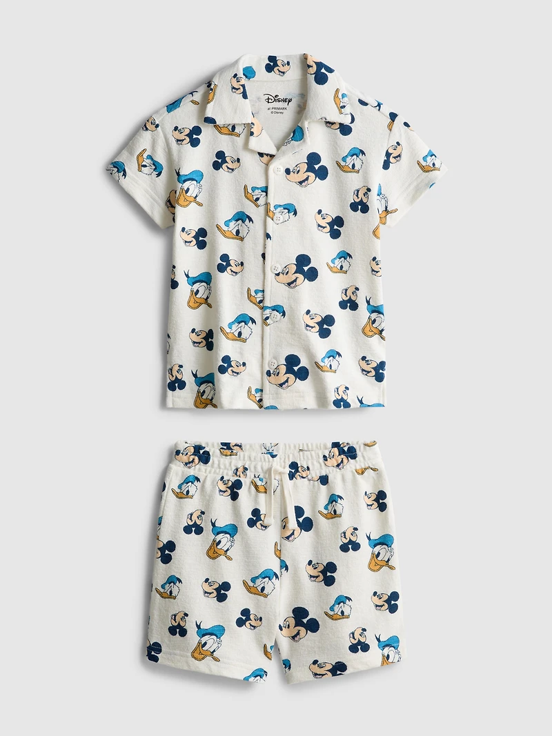0-36mths | Disney’s Mickey Mouse and Friends Shirt Shorts Set
