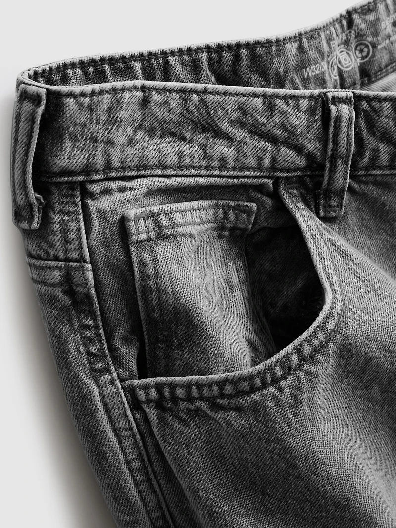 Mid-Rise Baggy Jeans