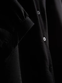 3/4 Sleeve V-Neck Blouse