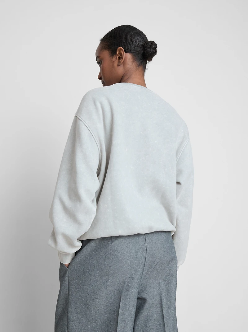 Nirvana Embroidered Washed Sweatshirt