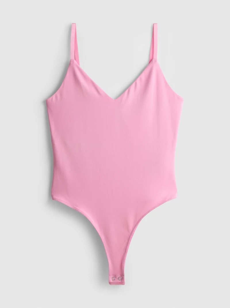 V-Neck Strappy Bodysuit