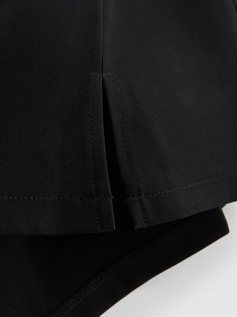 Split Hem Mini Skirt