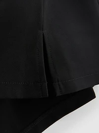 Split Hem Mini Skirt