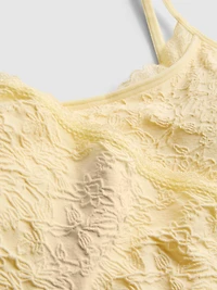 Jacquard Cami and Boy Shorts Set