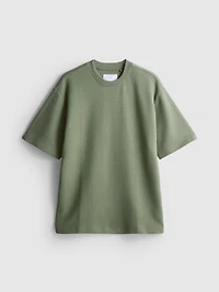The Edit Textured Cotton T-Shirt