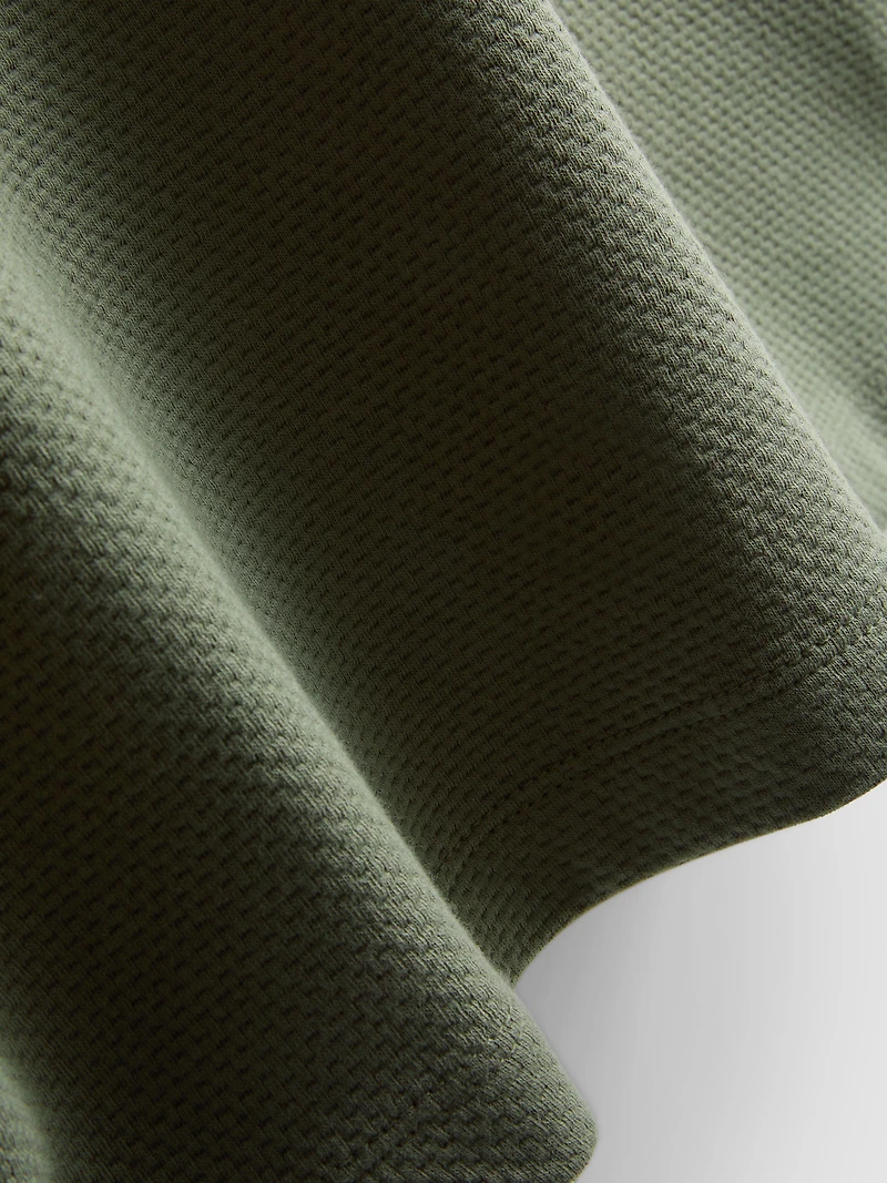 The Edit Textured Cotton T-Shirt