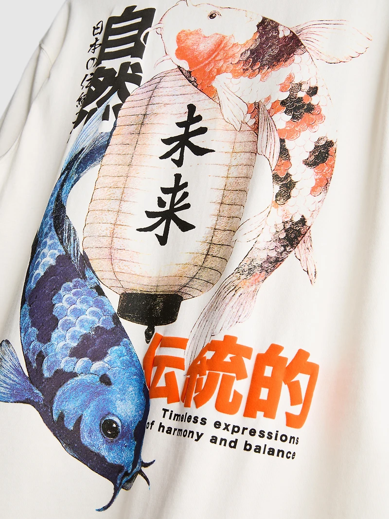 Short Sleeve Koi T-Shirt