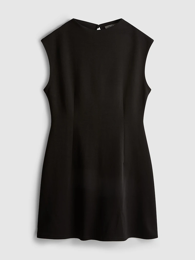 Cap Sleeve Sculpted Mini Dress