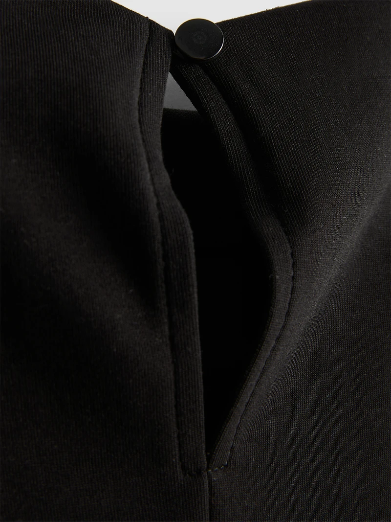 Cap Sleeve Sculpted Mini Dress