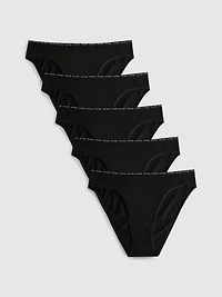 5pk Cotton-Rich Bikini