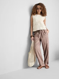 Cotton Blend Casual Joggers