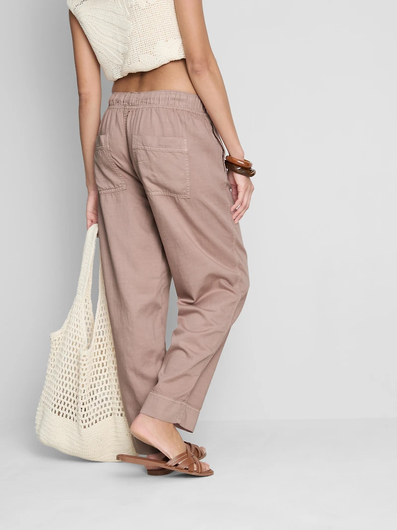 Cotton Blend Casual Joggers