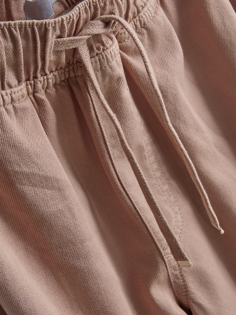 Cotton Blend Casual Joggers