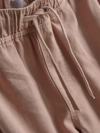 Cotton Blend Casual Joggers