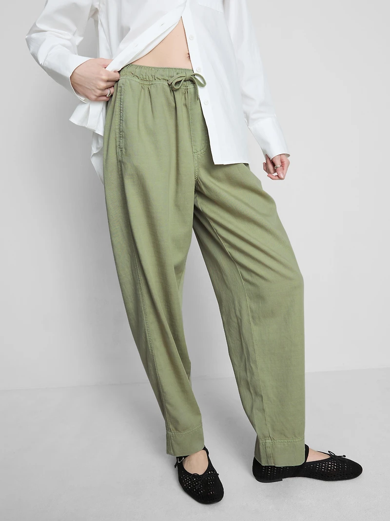 Cotton Blend Casual Joggers