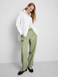 Cotton Blend Casual Joggers