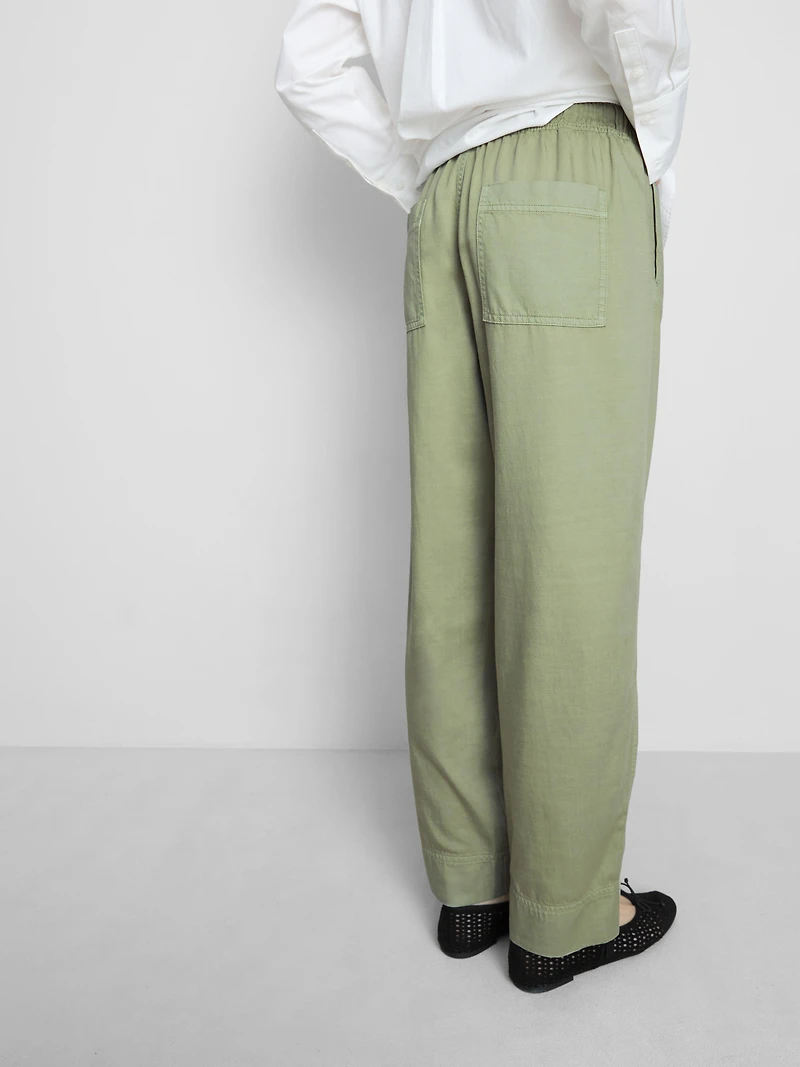 Cotton Blend Casual Joggers