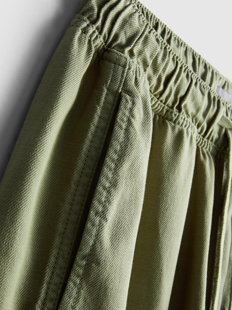 Cotton Blend Casual Joggers