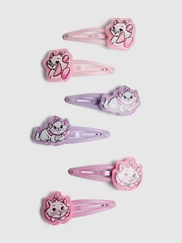 6pk Disney's The Aristocats Marie Snap Hair Clips
