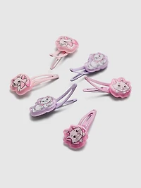 6pk Disney's The Aristocats Marie Snap Hair Clips