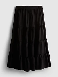 Tiered Maxi Skirt