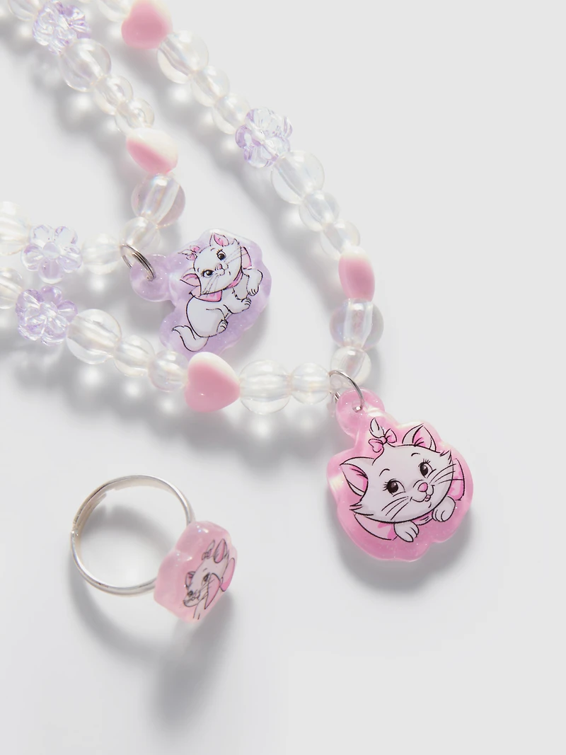 3-Piece Disney’s The Aristocats Marie Jewelry Set