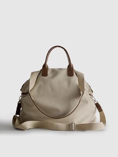 The Edit Canvas Carryall Bag