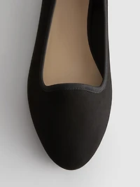 Suede Ballet Flats