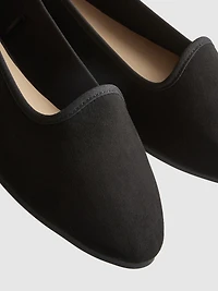 Suede Ballet Flats