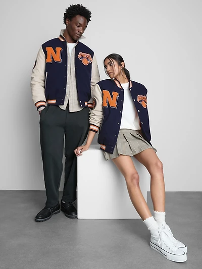 NFL New York Knicks Varsity Jacket