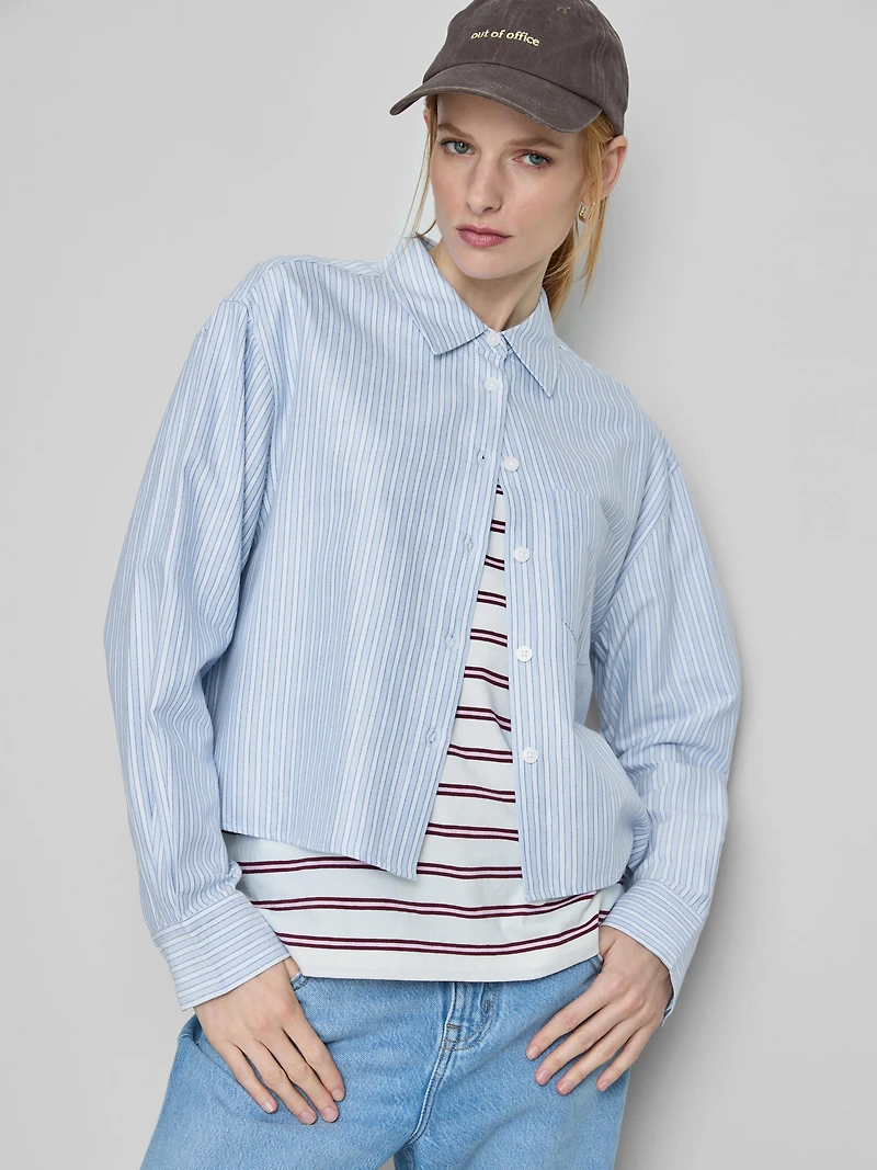 Boxy Oxford Shirt