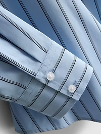 Cotton Wrap Poplin Shirt