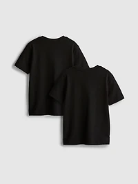 1.5-7yrs | 2pk Pure Cotton T-Shirts