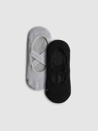 2pk Yoga Grip Socks