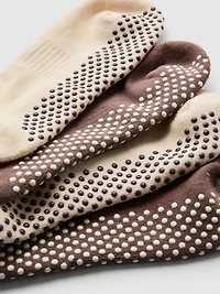 2pk Yoga Active Cotton Rich Crew Socks